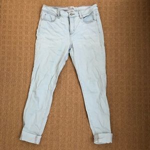 Plain light blue jeans size: 13